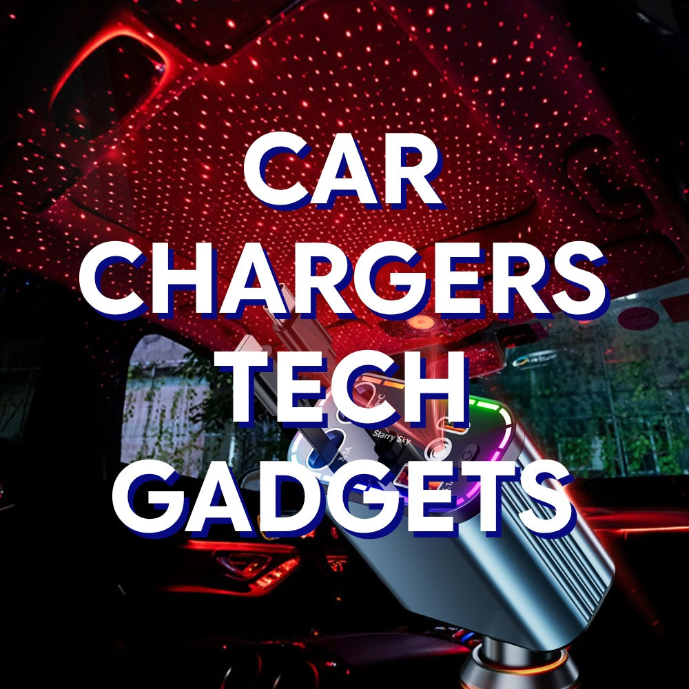 Car Chargers & Tech Gadgets