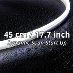 17.7-inch white headlight LED strip variant for DRL-style front-end accent lighting.
