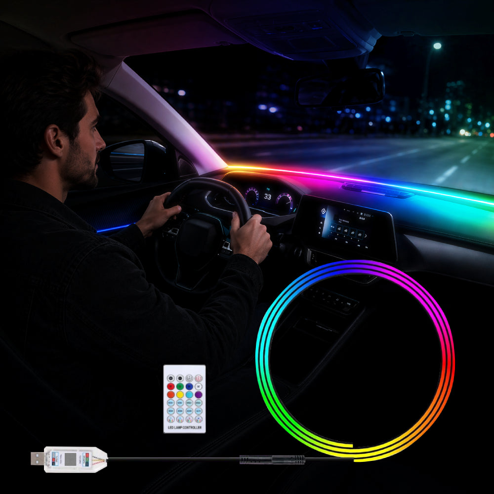 Car Windshield Ambient Light Strip