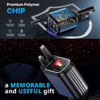 Retractable Fast Car Charger with Starry Light