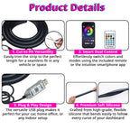 Car Windshield Ambient Light Strip