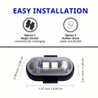 Remote Control Rechargeable RGB LED Lights