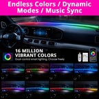 Car Windshield Ambient Light Strip