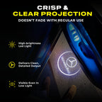 Vehicle-Specific Build-in Car Puddle Logo Projector