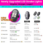 Upgraded LED Strobe Lights 2.0