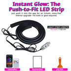 Car Windshield Ambient Light Strip