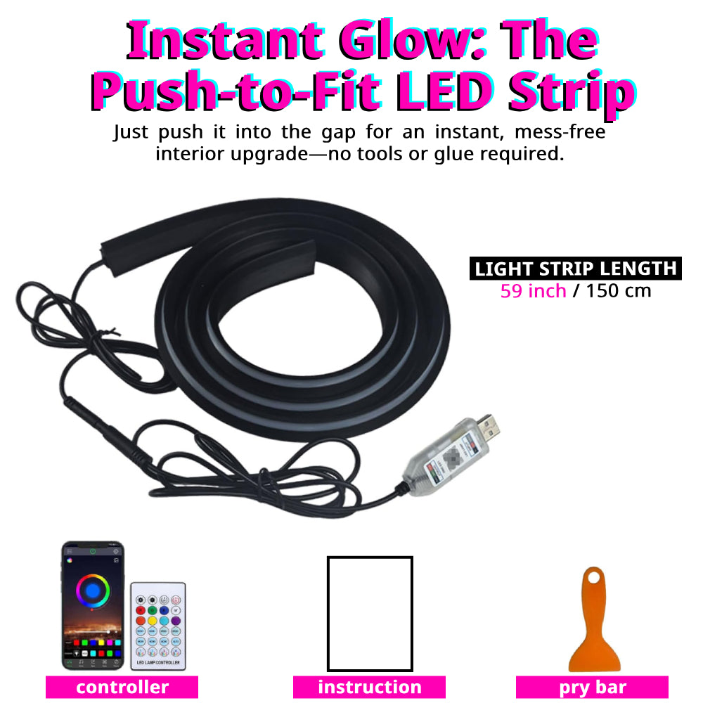 Car Windshield Ambient Light Strip