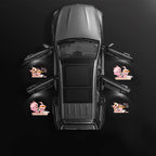 Rechargeable Car Door Projector Lights | Artwork by Diives