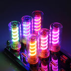 Multicolor USB LED ambient lamp set adds pink, green, amber, blue, and white glow for creative accent setups.