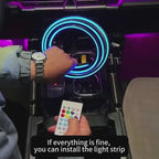Car Windshield Ambient Light Strip
