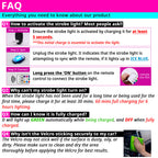 FAQ for RGB scooter deck lights covers activation, charging, remote control use, mounting, and troubleshooting.