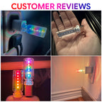 RGB USB mood light used in cars, desks, bedrooms, and small spaces for soft colorful ambient lighting.